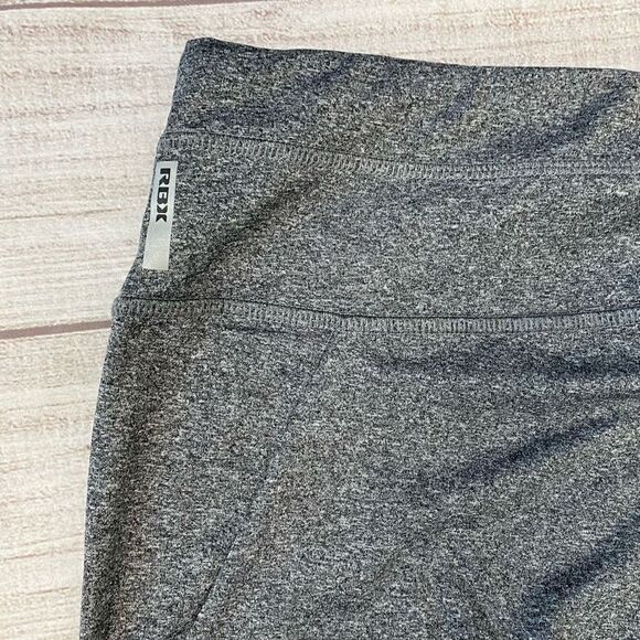 Reebok performance women L dri fit compression legging capris grey - Picture 10 of 10